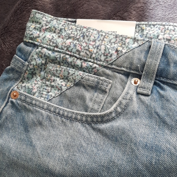 7FAM Monroe jean shorts - Picture 6 of 9